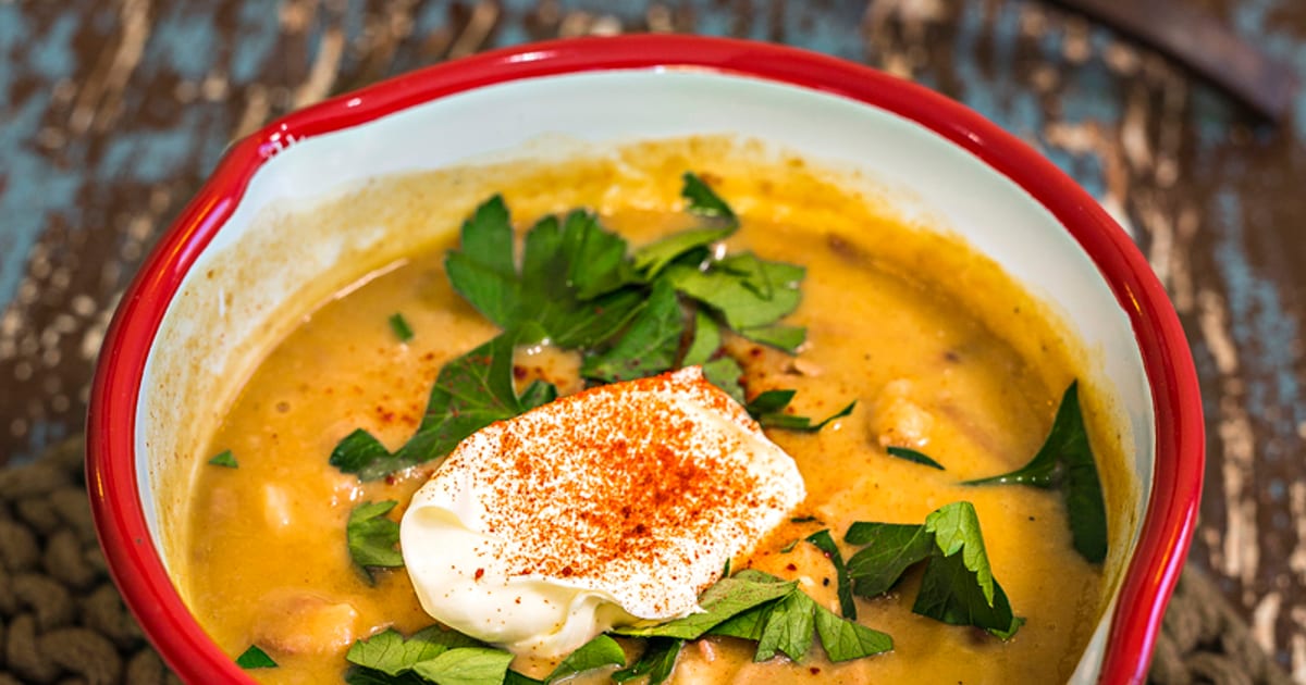 Thermomix recipe: Hungarian Bean and Ham Soup | Tenina.com