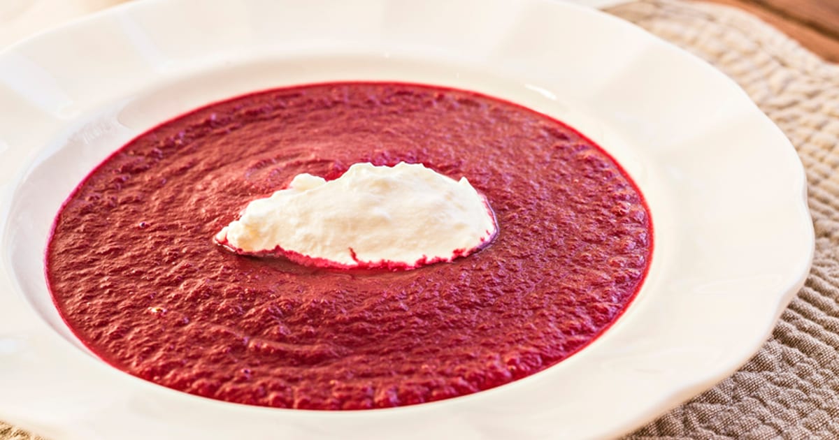 Thermomix recipe: Gingered Five Spice Beetroot Soup | Tenina.com