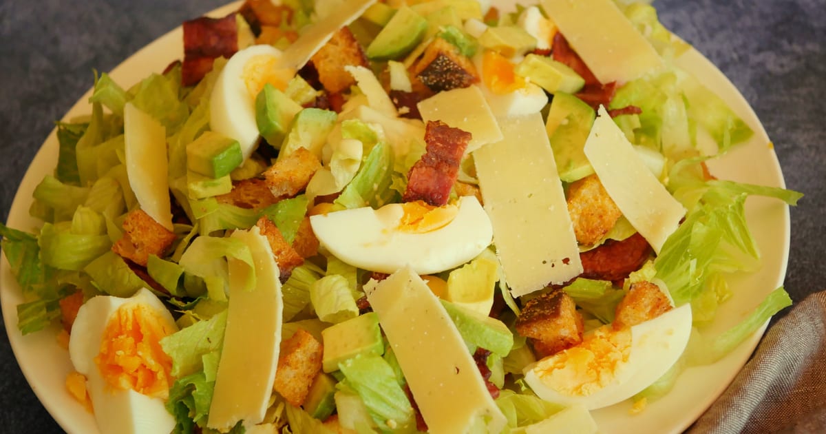 Thermomix recipe: Air Fryer Caesar Salad | Tenina.com