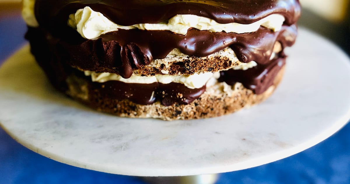 Thermomix recipe: Almond and Chocolate Dacquoise | Tenina.com