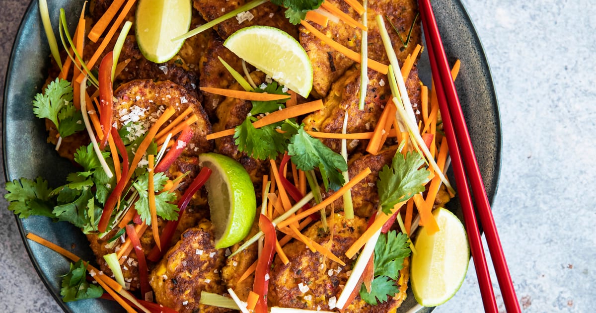 Thermomix recipe: Asian Corn Fritters | Tenina.com
