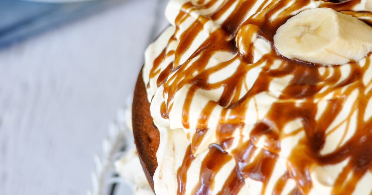 Thermomix recipe: Banana Caramel Layer Cake | Tenina.com