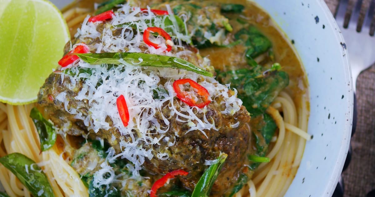 Spaghetti Rendang Thermomix recipe: Beef Cheek Rendang with Spaghetti | Tenina.com