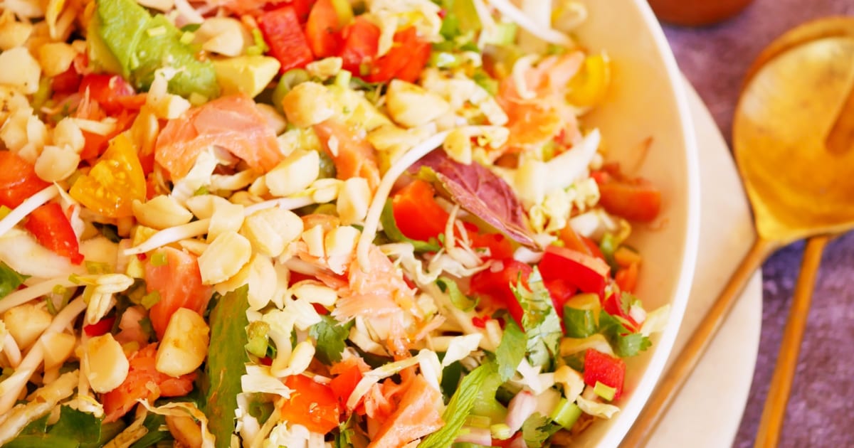 Thermomix recipe: California Smoked Trout Salad with… | Tenina.com