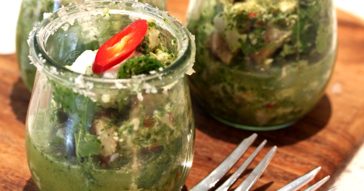 Thermomix recipe: Sweet Lip Coconut Ceviche | Tenina.com