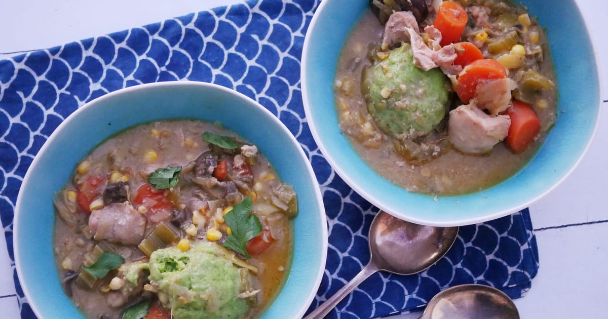 Thermomix recipe: Chicken Hot Pot with Dumplings | Tenina.com