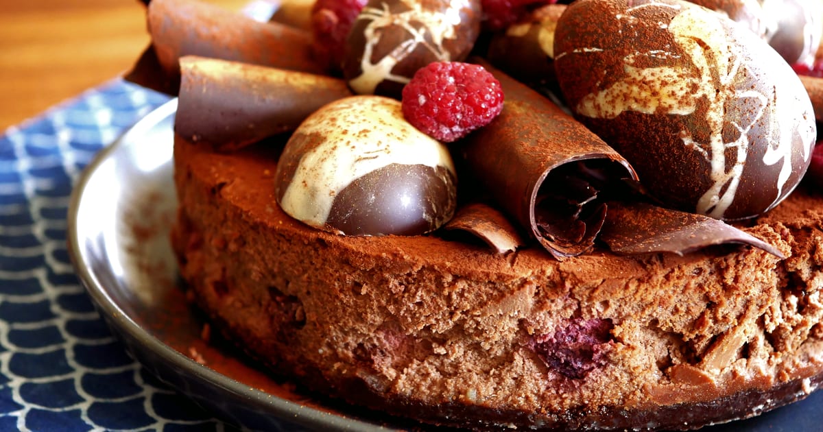 Thermomix recipe: Kirsten Tibballs' Chocolate Cheesecake | Tenina.com