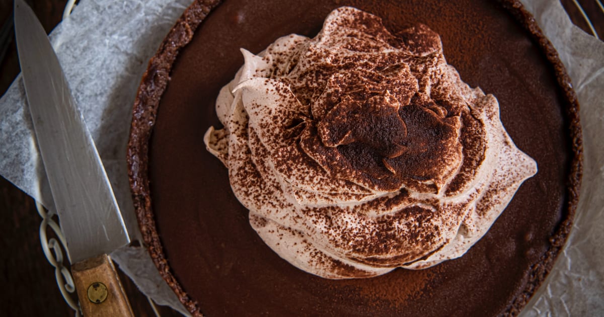 Thermomix recipe: Chocolate Silk Pie | Tenina.com