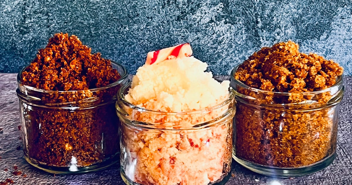 Thermomix recipe: Christmas Sugar Body Scrubs | Tenina.com