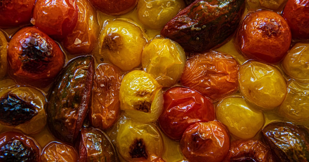 Thermomix recipe: Confit Cherry Tomatoes | Tenina.com