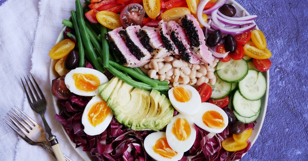 Thermomix recipe: Confit Tuna Salad with Beans | Tenina.com