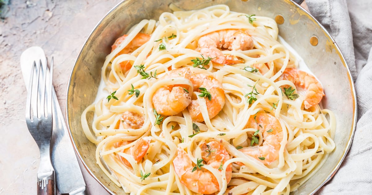 Thermomix recipe: Creamy Garlic Prawns | Tenina.com