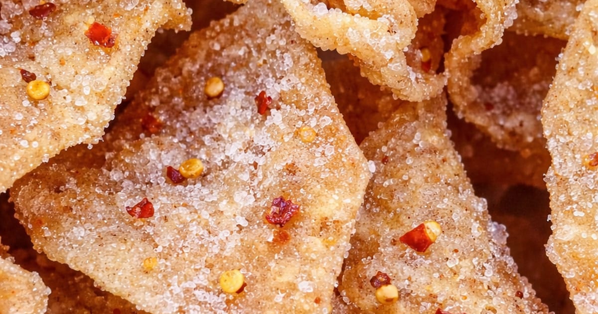 Thermomix recipe: Crispy Fried Chilli Sugar Wontons | Tenina.com