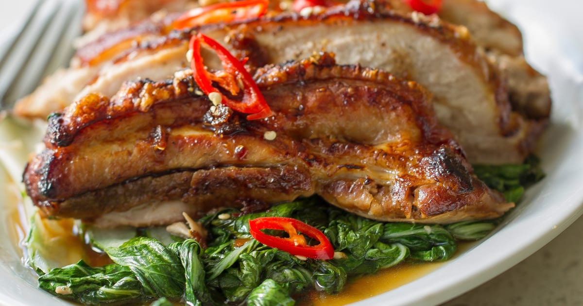 Thermomix recipe: Air Fryer Crispy Pork Belly | Tenina.com