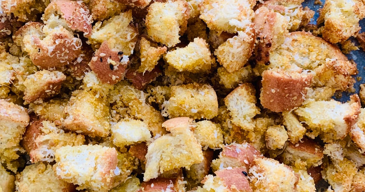 Thermomix recipe: Air Fryer Croutons | Tenina.com