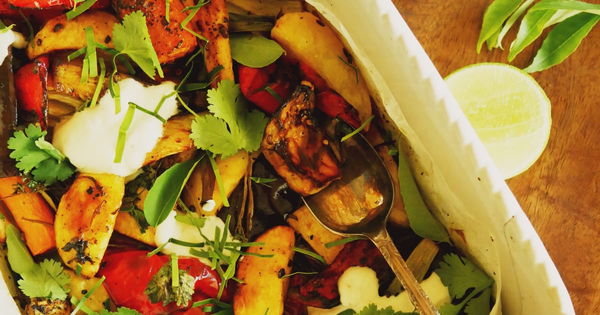 Thermomix recipe: Curried Roasted Veggies | Tenina.com