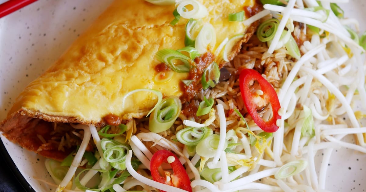 Thermomix recipe: Fried Rice Omelette | Tenina.com