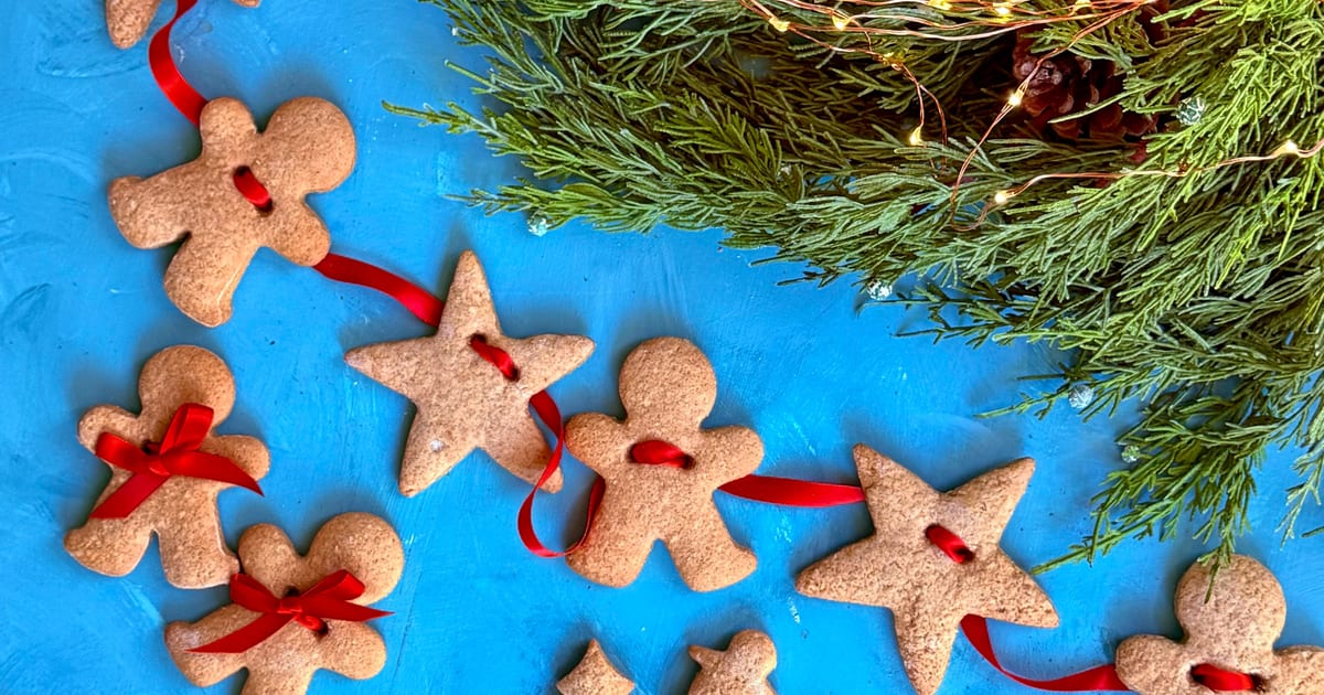 Thermomix recipe: Gingerbread Cookie Garland | Tenina.com