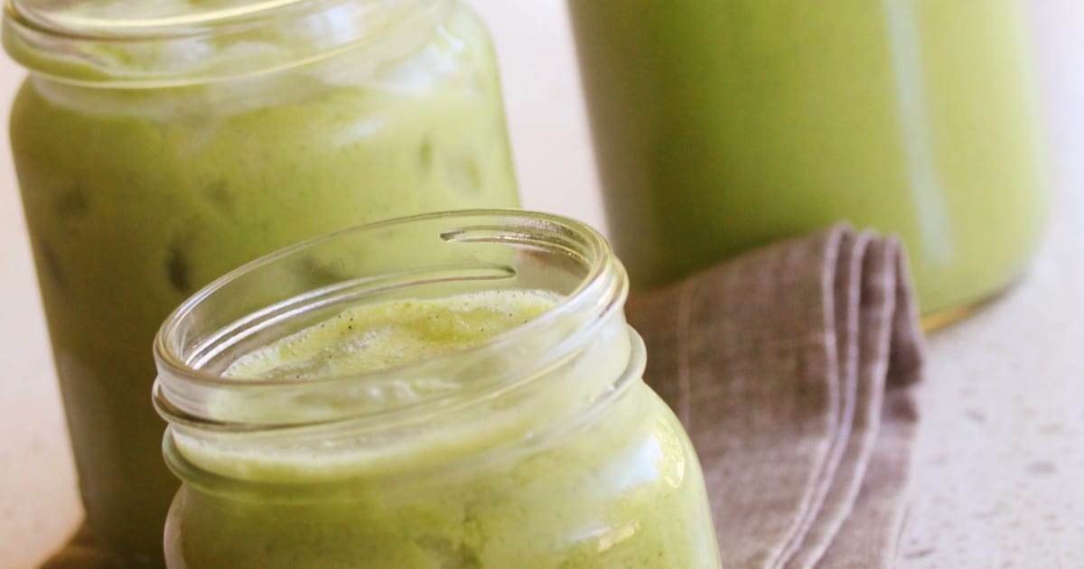 Thermomix recipe: Grape Minty Green Smoothie | Tenina.com