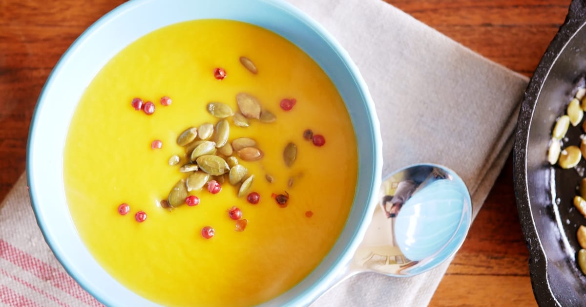 Thermomix recipe: Leek and Butternut Pumpkin Soup with… | Tenina.com