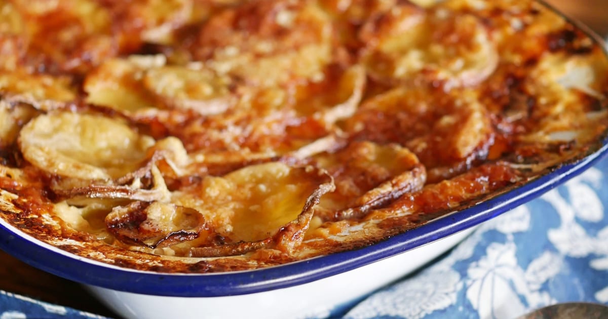 Thermomix recipe: Leek and Potato Bake | Tenina.com