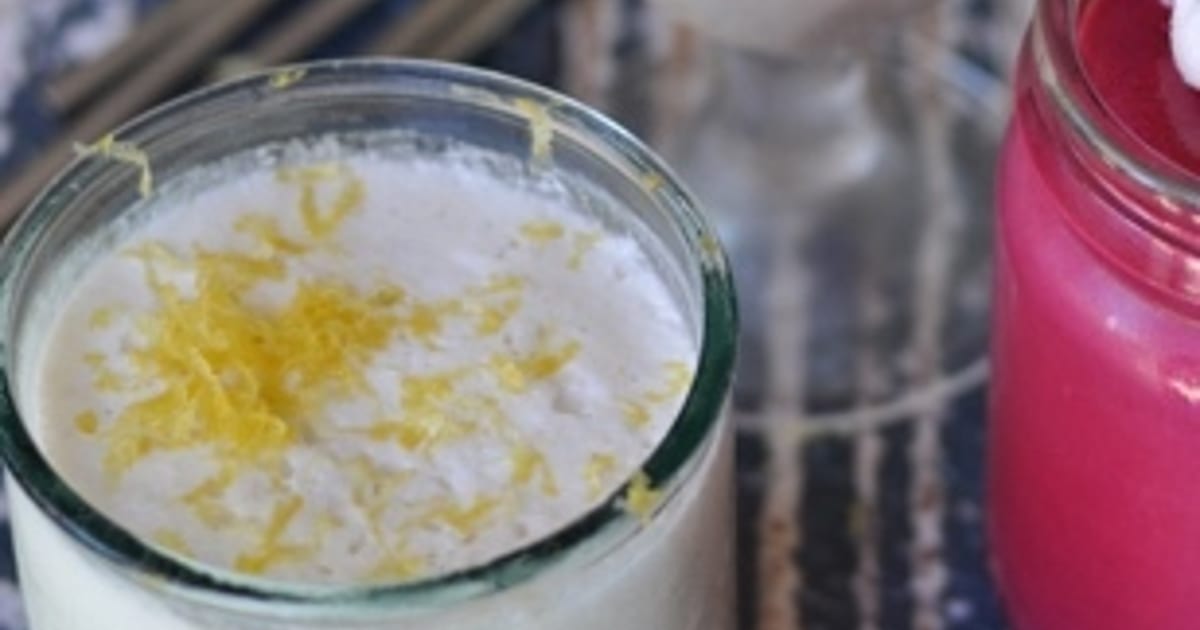 Thermomix recipe: Lemon Meringue Pie Smoothie | Tenina.com