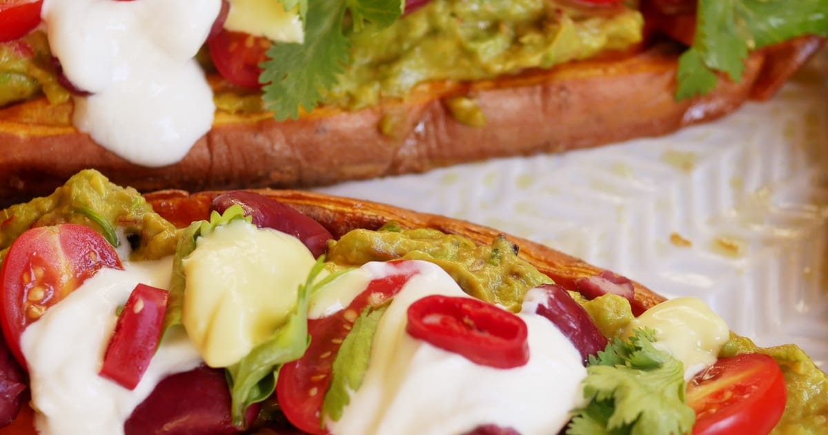 Thermomix recipe: Mexican Sweet Potato Skins | Tenina.com