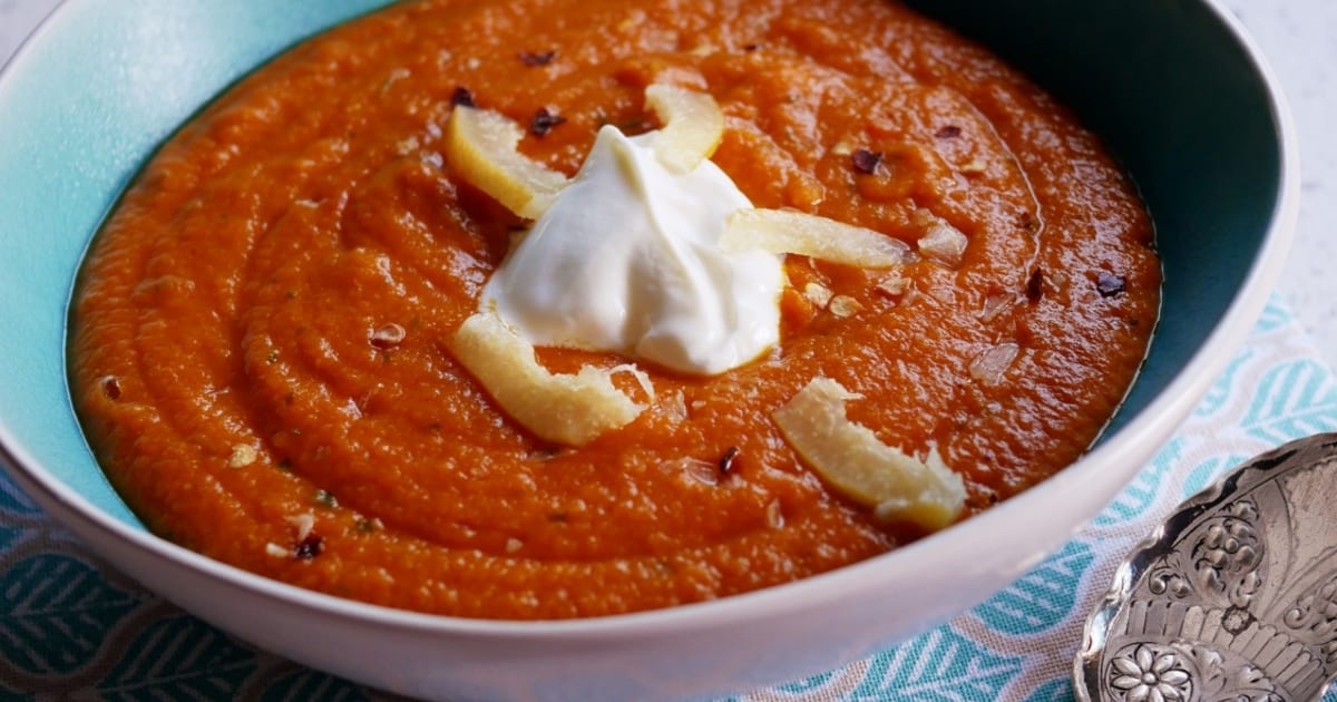 Thermomix recipe: Moroccan Lentil Pumpkin Soup | Tenina.com