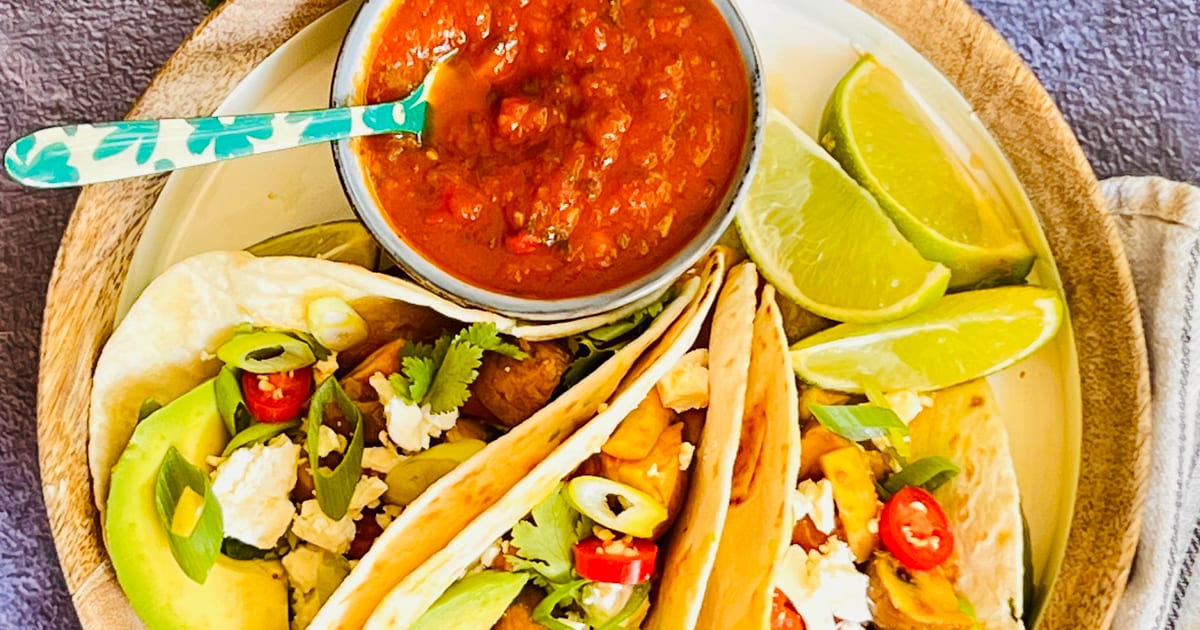Thermomix recipe: Mushroom Tacos | Tenina.com