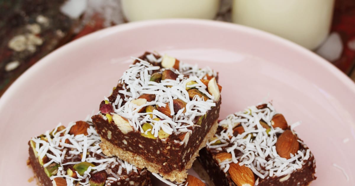 Thermomix recipe: Raw Nutty Chocolate Brownie | Tenina.com
