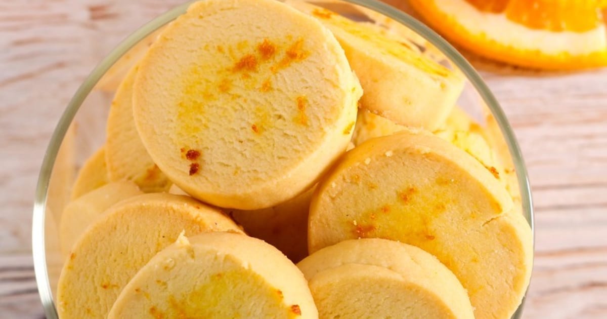Thermomix recipe: Orange Scented Shortbread Bites | Tenina.com