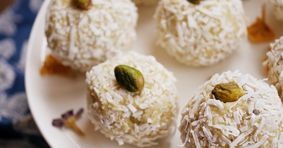 Thermomix recipe: Pistachio Burfi Bliss Balls | Tenina.com