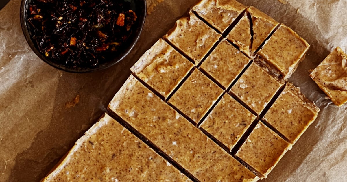 Thermomix recipe: Peppermint Chai Coconut Fudge | Tenina.com