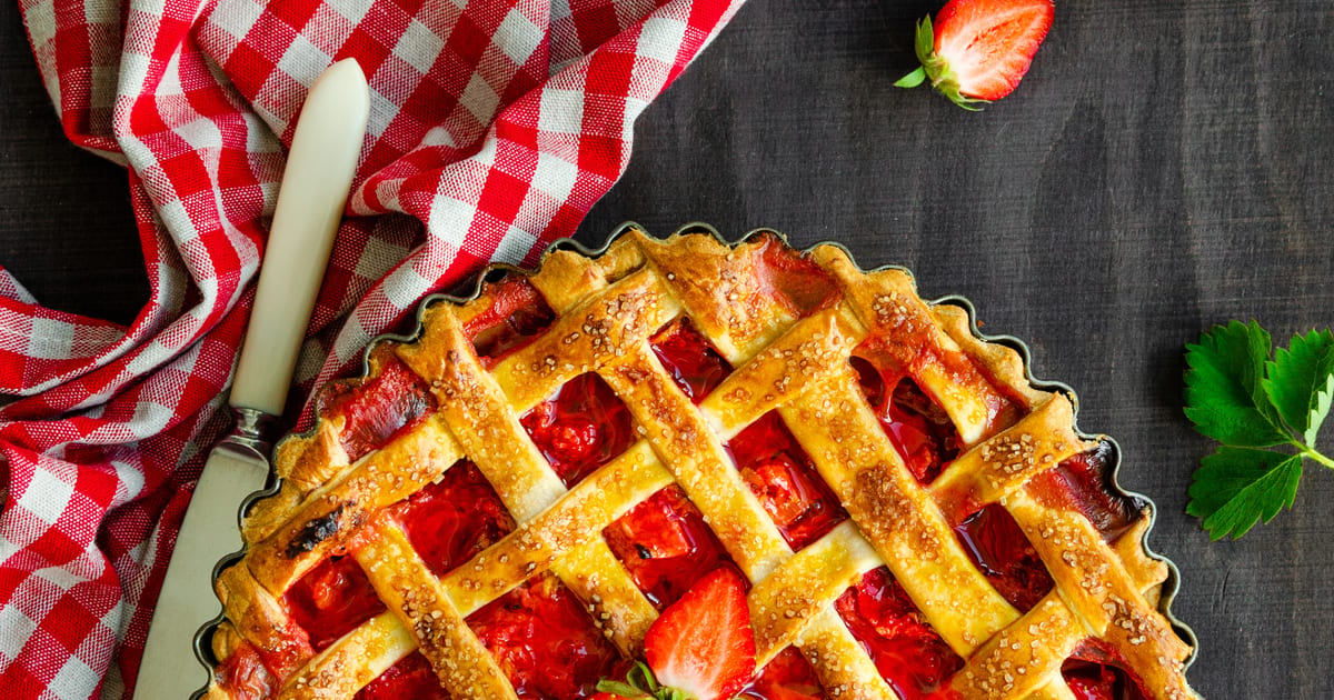 Thermomix recipe: Rhubarb Raspberry Pie | Tenina.com