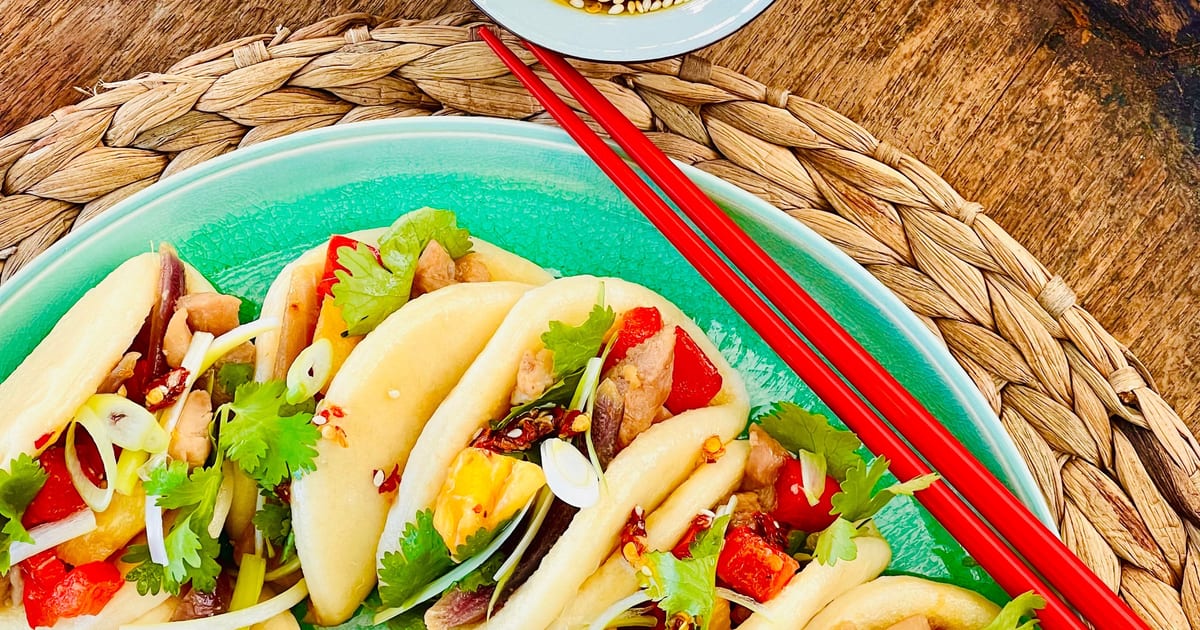 Thermomix recipe: Teriyaki Chicken Bao | Tenina.com