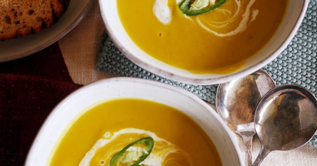 Thermomix recipe: Thai Pumpkin Soup | Tenina.com