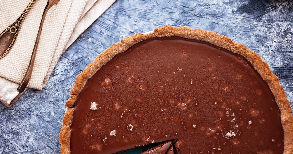 Thermomix recipe: Triple Chocolate Frangipane Tart | Tenina.com