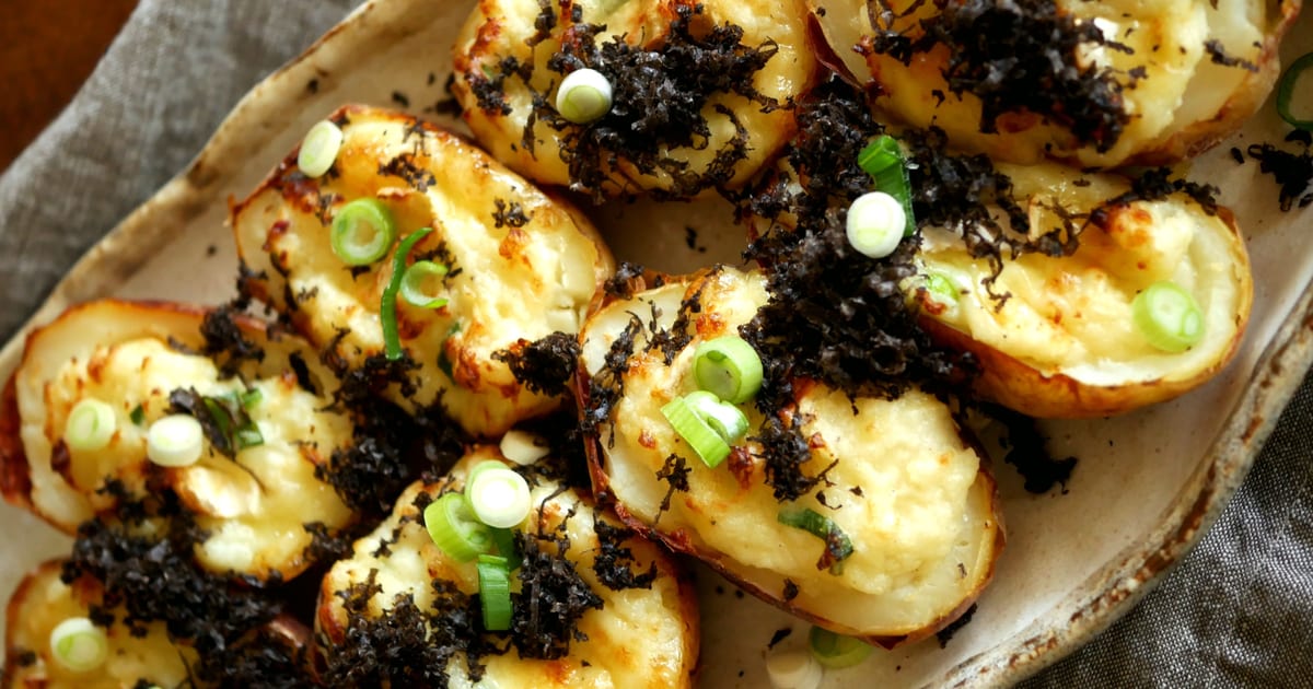 Thermomix recipe: Twice Baked Potatoes with Truffle | Tenina.com