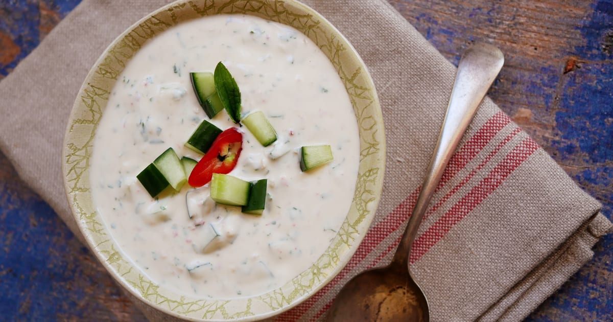 Thermomix recipe: Yoghurt Mint Dip | Tenina.com