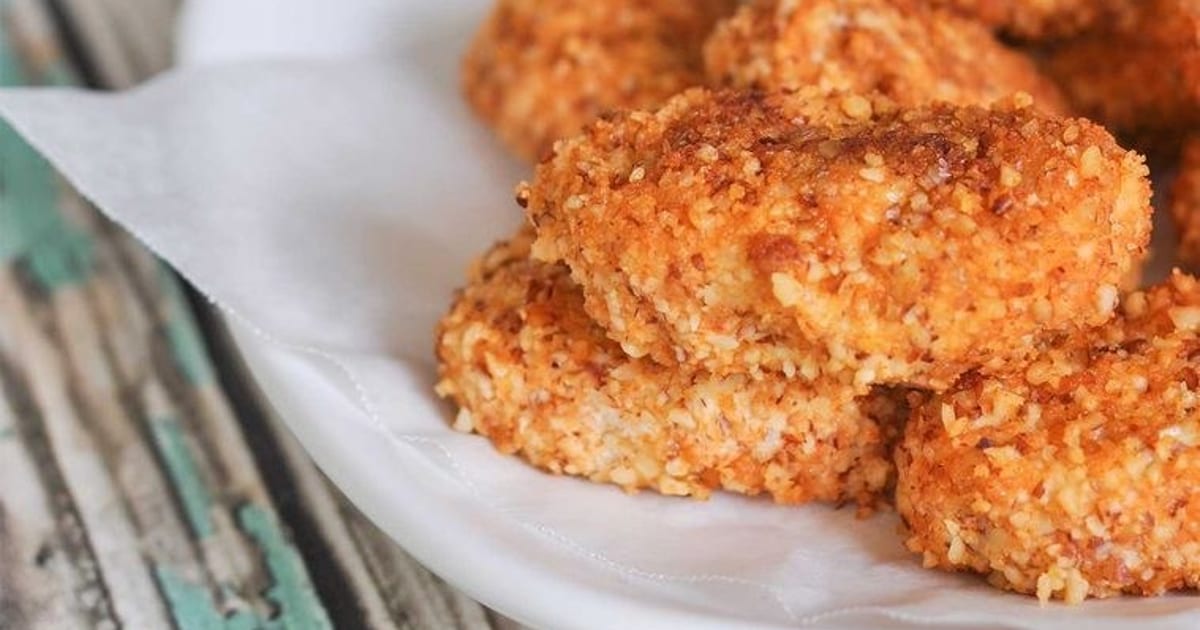 Thermomix recipe: Cheesy Chicken Nuggets | Tenina.com