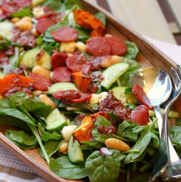 Chorizo Pumpkin Salad