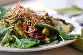 Chicken and Mango Noodle Salad