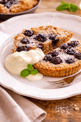 Almond Blueberry Tart