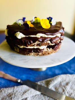 Almond Chocolate Dacquoise