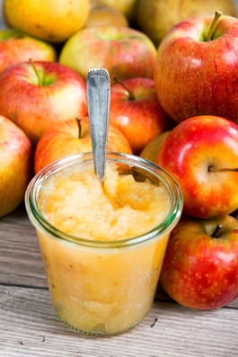 Apple Sauce with rosemary