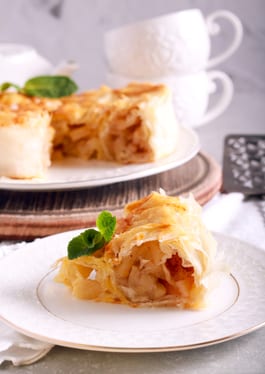 Apple and Pear Pie with Phyllo