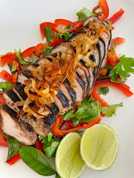 Black Pepper Sous Vide Chicken Salad