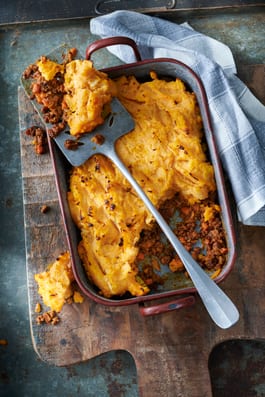 Bombay Beef and Lentil Cottage Pie