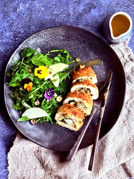 Camembert Chicken Roulade