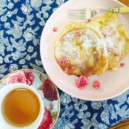 Cardamom Saffron Infused Pikelets